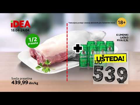 IDEA | Senzacionalna ponuda 18.04 - 24.04.2019.
