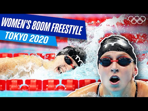 Ledecky clinches 3rd Olympic Gold in the 800m Freestyle! 🥇 | Full Final | Tokyo 2020