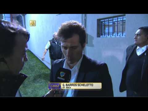 Barros Schelotto: "Jugamos mal". Tigre 2 - Boca 0. Fecha 20. Primera División 2016.