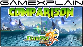 Star Fox Zero's Improved Graphics Comparison (E3 vs Nintendo Direct)