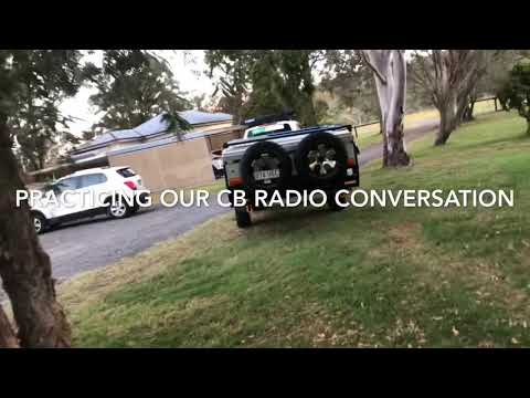 Practicing CB radio conversations