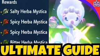 7 Star Primarina HERBA MYSTICA Guide for Pokemon Scarlet & Violet