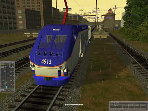 MARC Penn Line Baltimore to Washington DC - 110 MPH