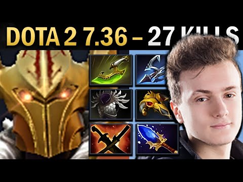 Legion Commander Gameplay Miracle with Harpoon and 27 Kills - Ringmaster Dota
