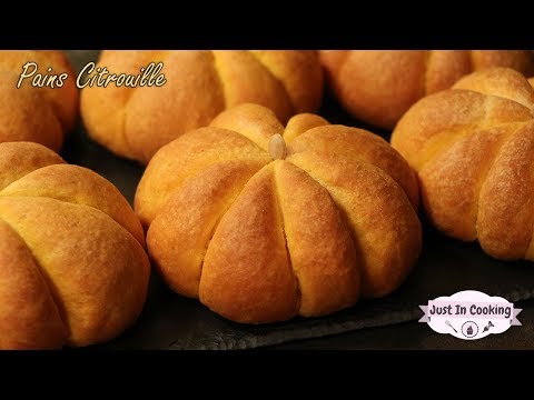 Recette des Pains Citrouille d'Halloween au Potiron