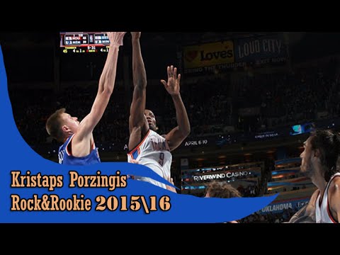 11.20.2015 Kristaps Porzingis (7 Pts, 6 Reb) - Full highlights vs Thunder