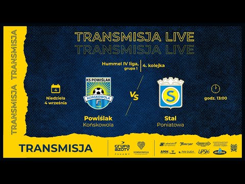 Powiślak Końskowola - Stal Poniatowa 3:1 (zapis live) | Sezon 2022/2023