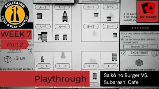 Playthrough | Saikô no Burger VS. Subarashi Cafe