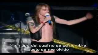 Guns N&#39; Roses - Bad Obsession - Subtitulada HD