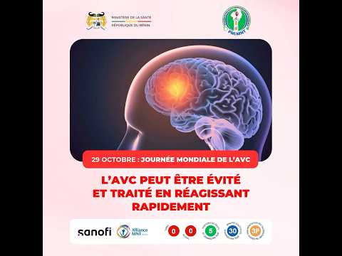 Journée mondiale de l’AVC 2025 – Chaque minute compte