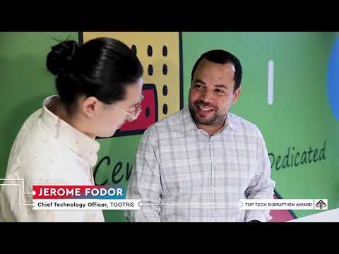 TOOTRiS CTO Jerome Fodor wins #TopTech2021 Disruption Award