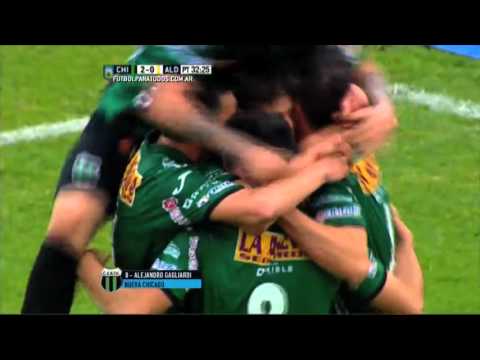 Gol de Gagliardi. Chicago 2 - Aldosivi 0. Fecha 26. Primera División 2015. FPT