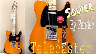Video thumbnail for SQUIER FSR BULLET TELECASTER | By  Fender UNBOXING | BUTTERSCOTCH TELECASTER | MADAMBAE by Madambae