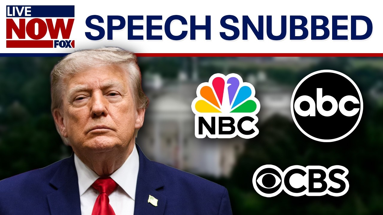 Trump's primetime address will not air on major networks