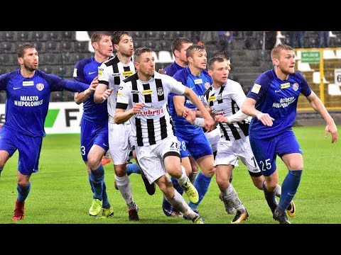 2019-04-28 Sandecja - Puszcza Niepołomice 2-1 (1-0), skrót meczu