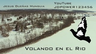 preview picture of video 'Volando con el Helicóptero en el rio Jesus Dueñas Munguia'