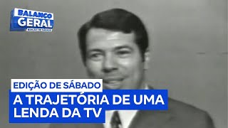 De camelô a dono de um império: Roberto Cabrini narra a história de Silvio Santos