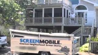 preview picture of video 'Porch, Patio, Screen, Repair, Replacement, by Screenmobile, Piedmont, SC'