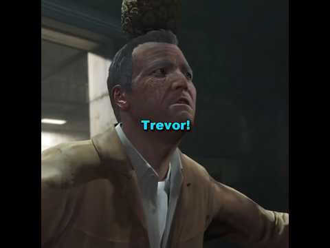Trevor hasn't forgiven Michael in GTA Online yet 😔 #gta5 #shorts #gaming