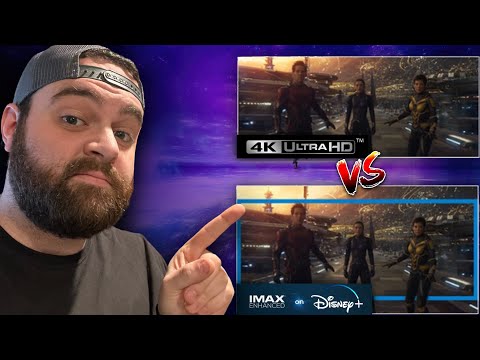 Is Disney+ IMAX Better? | Ant Man & The Wasp Quantumania 4K UHD Blu-ray Review