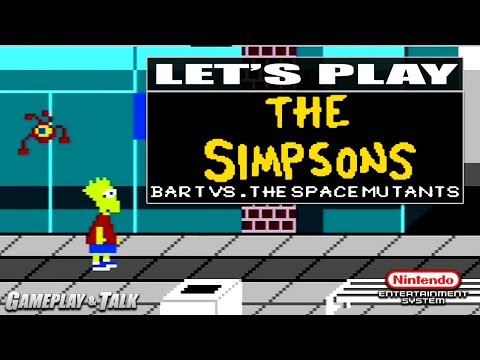 The Simpsons: Bart Vs. The Space Mutants Full Playthrough (NES) | Let's Play #385 - Platforming Hell