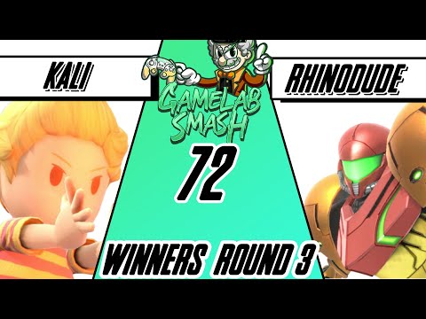 GameLab-Smash #72 Kali (Lucas) Vs Rhinodude (Samus)