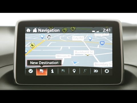 How To use Satellite Navigation (MZD Connect)