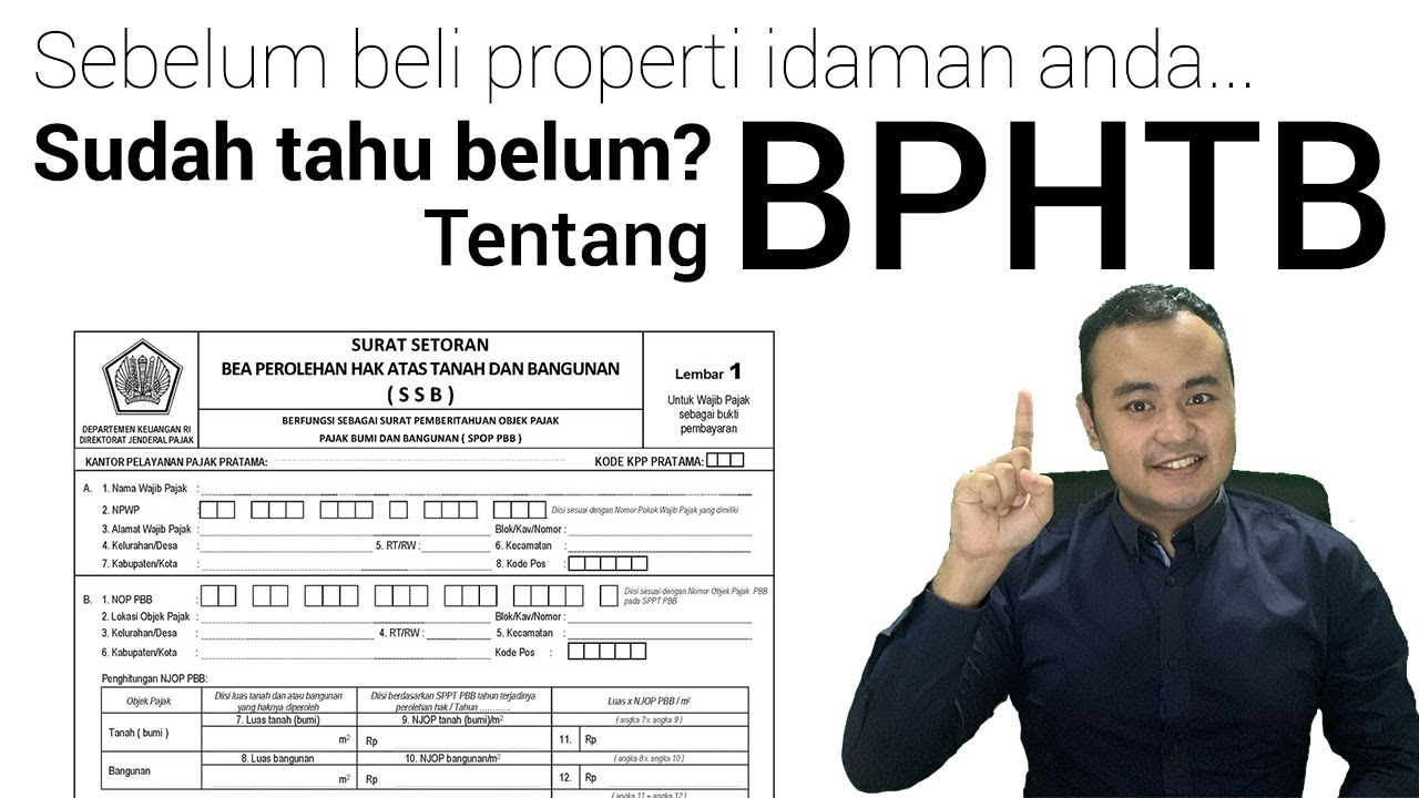 Sebelum beli rumah, wajib nonton video ini! Sudah tahu belum? Tentang BPHTB, BPHTB adalah...