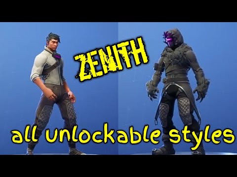 Fortnite ZENITH all styles season 7