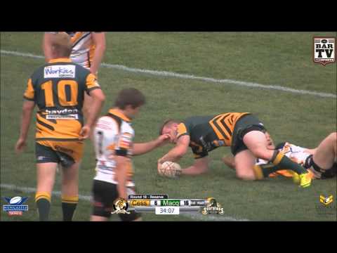 2014 Real NRL Round 18 Reserve Grade Highlights - Cessnock v Macquarie