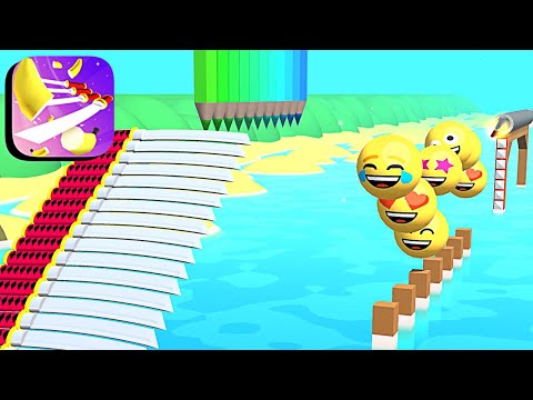 Flying Cut ​- All Levels Gameplay Android,ios (Levels 596-599)