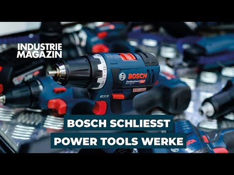 Bosch schließt zwei Power Tools Werke in Deutschland: Werkzeugsparte in Stuttgart 2026 eingestellt