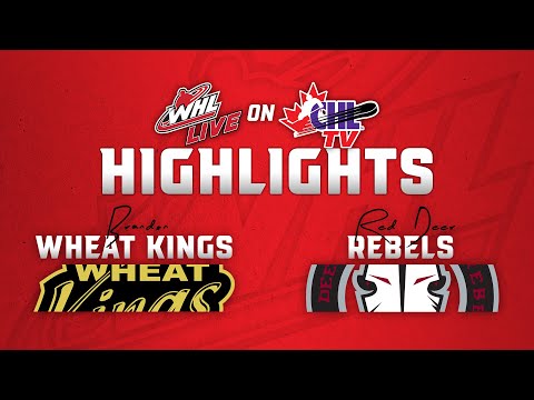 Brandon Wheat Kings at Red Deer Rebels 11/30 | WHL Highlights 2024-25