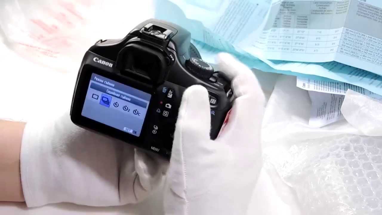 зеркальный фотоаппарат CANON EOS 1100D Body