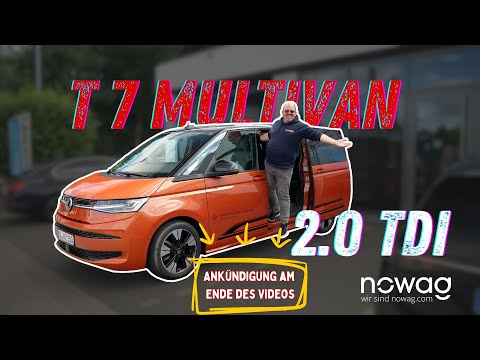 VW Multivan 2.0 TDI plus Ankündigung❗️I NOWAG I 4K