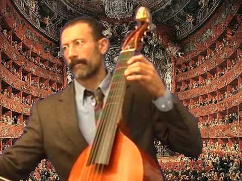 Elegant Baroque music for viola da gamba