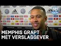 Memphis knipoogt: ‘Blijven geloven, moet jij ook eens doen’ | ORANJE