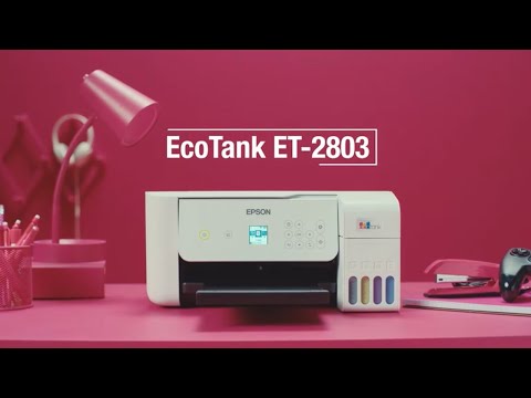 EcoTank ET-2800 Wireless Color All-in-One Cartridge-Free Supertank