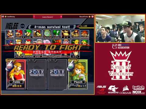 beeWesley vs. BiscuitTricks - Melee LR2 - Kings of Vancouver III