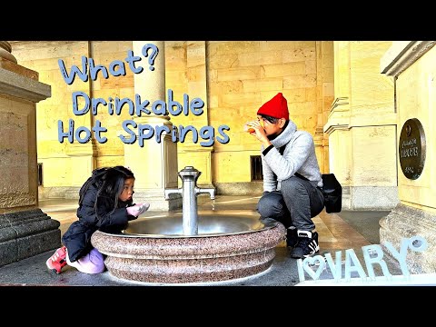 Czech 🇨🇿 Ep.3 What! Drinkable hot springs?｜Karlovy Vary