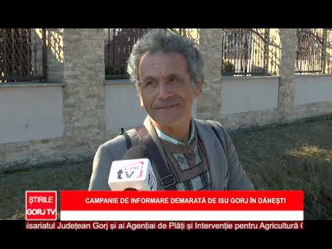 Campanie de informare demarată de ISU Gorj în Dănești