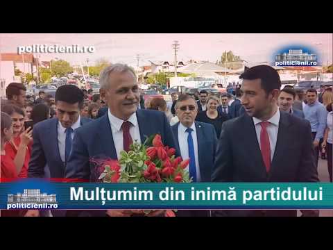 Multumim din inima partidului si tie Liviu Dragnea