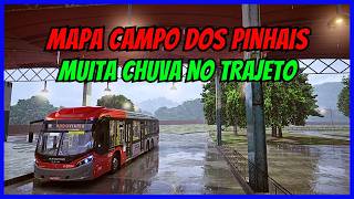 🔴Gameplay Proton Bus Simulator Com Mod Scania K310 | Mapa Campo dos Pinhais | Linha 111 | PBSU