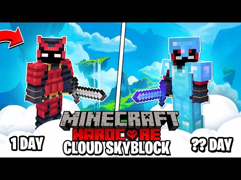 OMG! 100 Days in Skyblock - I Can't Believe I Survived!