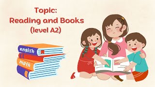 English shadowing | Reading and Books | Level A2 | How to improve English
