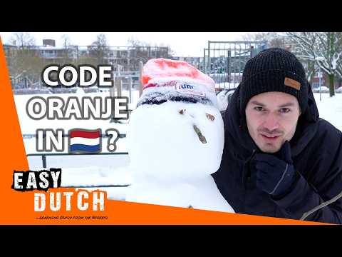 SNOW in the Netherlands (in Slow Dutch) | Super Easy Dutch 46