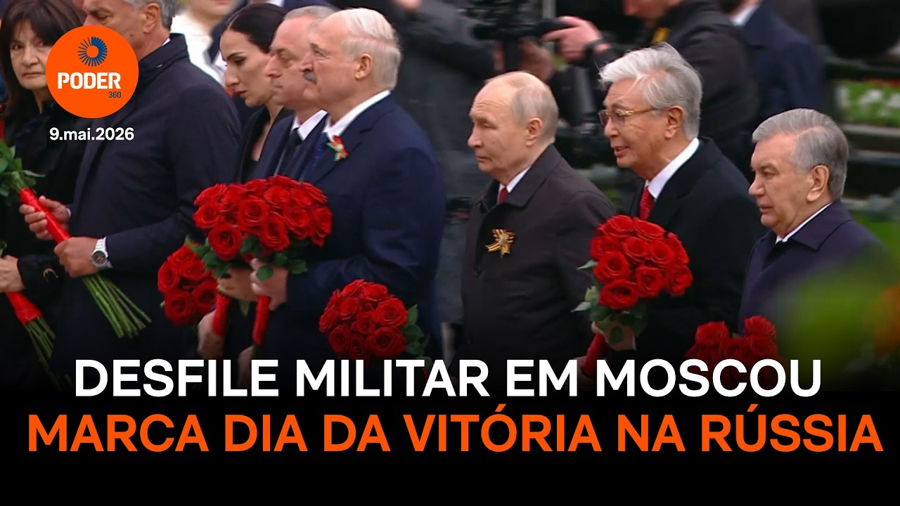 Putin celebra Dia da Vitória em desfile sem tanques em Moscou