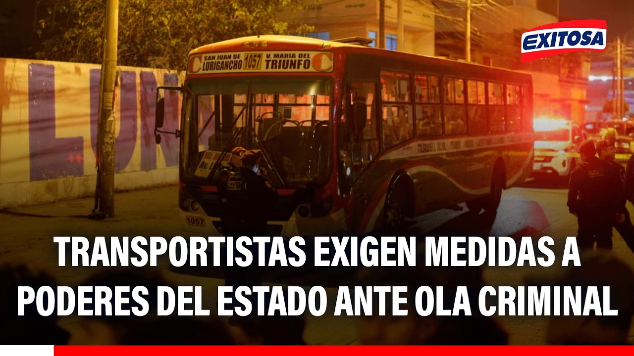 🔴🔵 Transportistas exigen medidas a poderes del estado ante creciente ola criminal