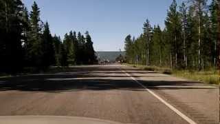 preview picture of video 'West Yellowstone MT Drive Thru Town'