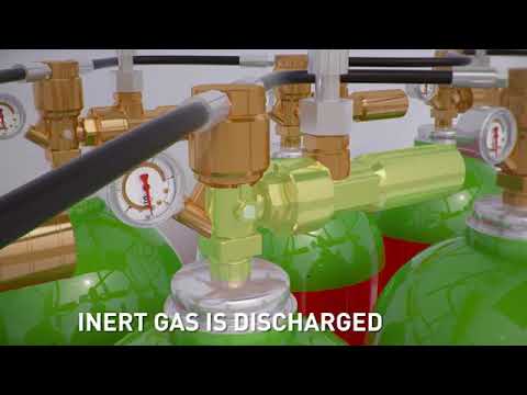 Rotarex INEREX Inert Gas Fire Suppression System   The System Components and How it Works